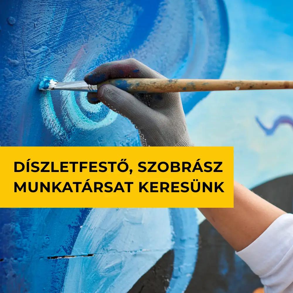 Díszletfestő, szobrász munkatársat keresünk