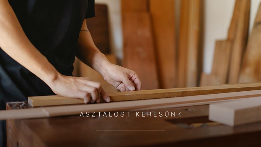 Asztalos munkatársat keresünk hír képe Asztalos munkatársat keresünk hír képe