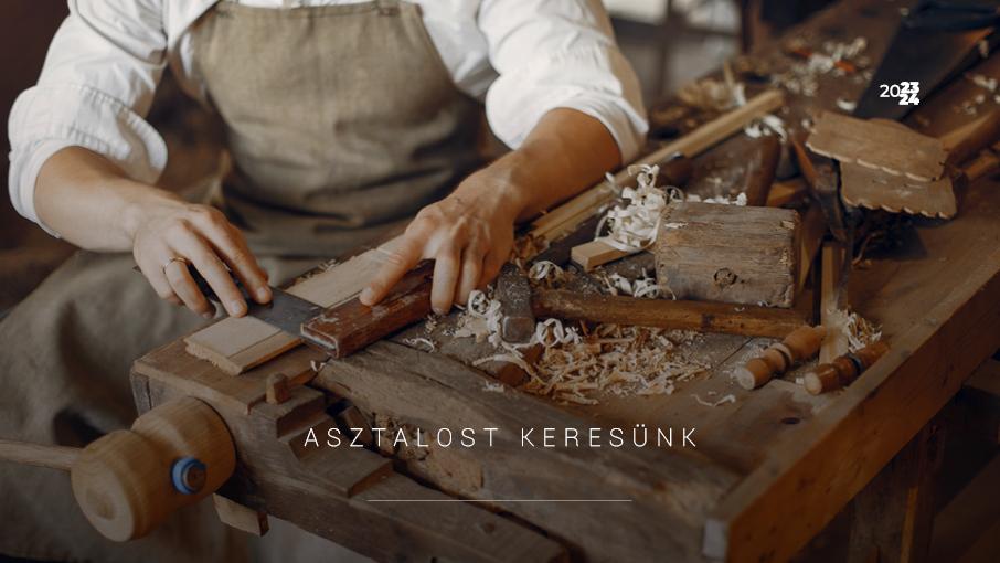 Asztalos munkatársat keresünk hír képe Asztalos munkatársat keresünk hír képe