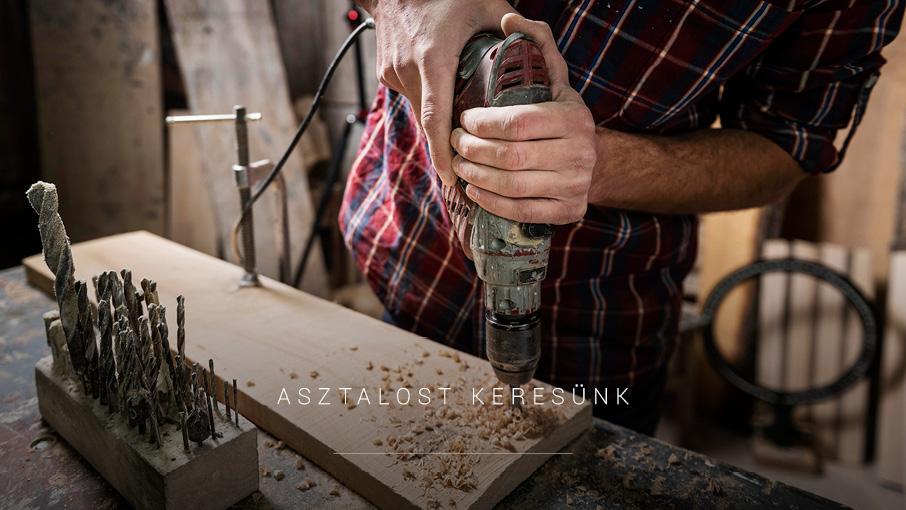 Asztalos munkatársat keresünk hír képe Asztalos munkatársat keresünk hír képe
