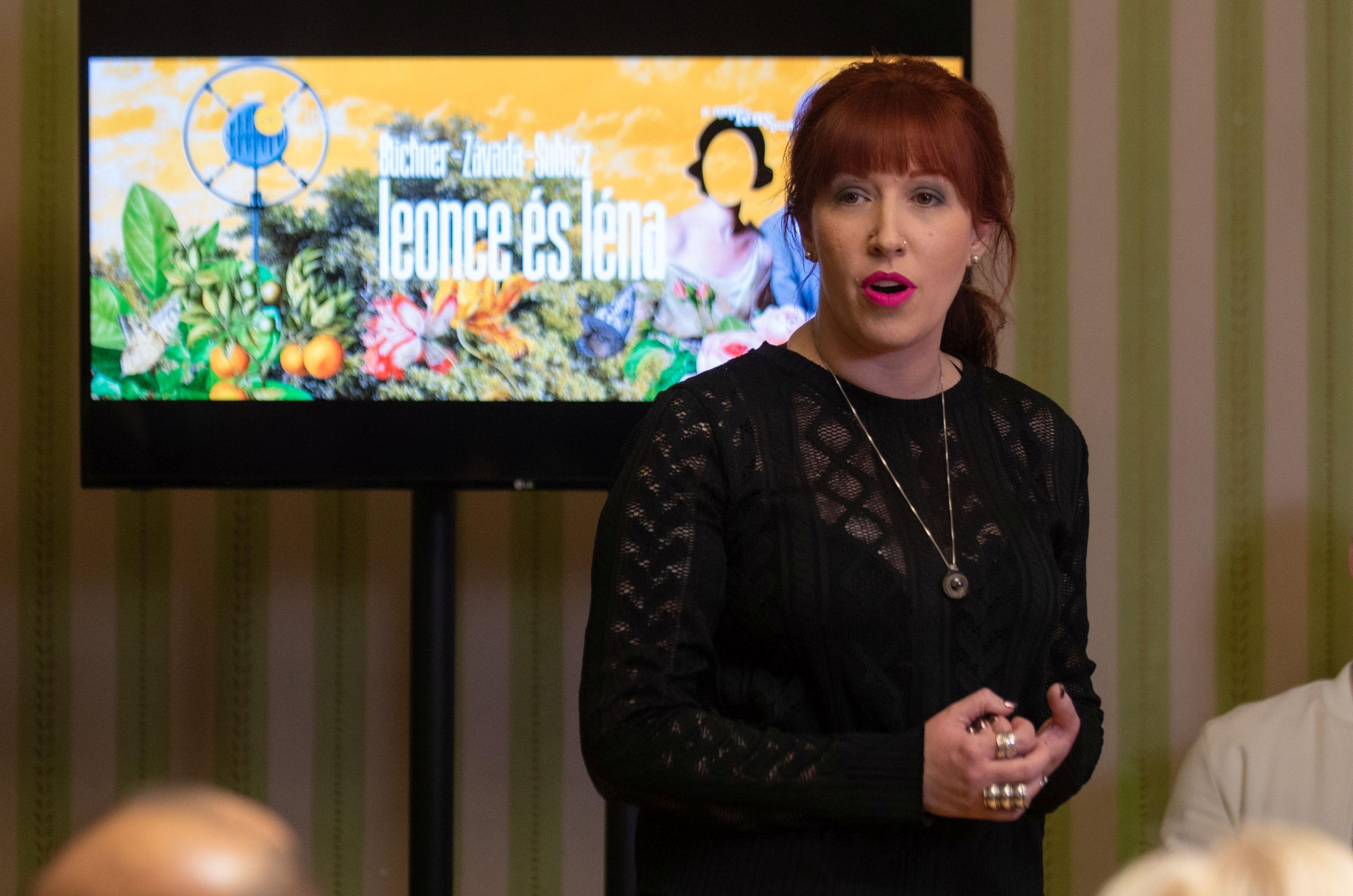 Büchner és Závada Lénáról és a Leonce-ról mesél a Kisszínházban 4 Büchner és Závada Lénáról és a Leonce-ról mesél a Kisszínházban 4