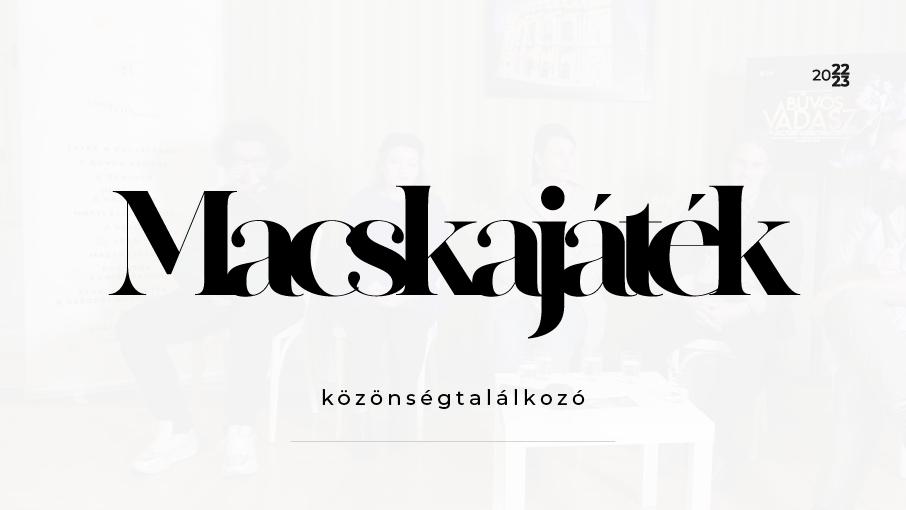 Macskajáték – közönségtalálkozó hír képe Macskajáték – közönségtalálkozó hír képe