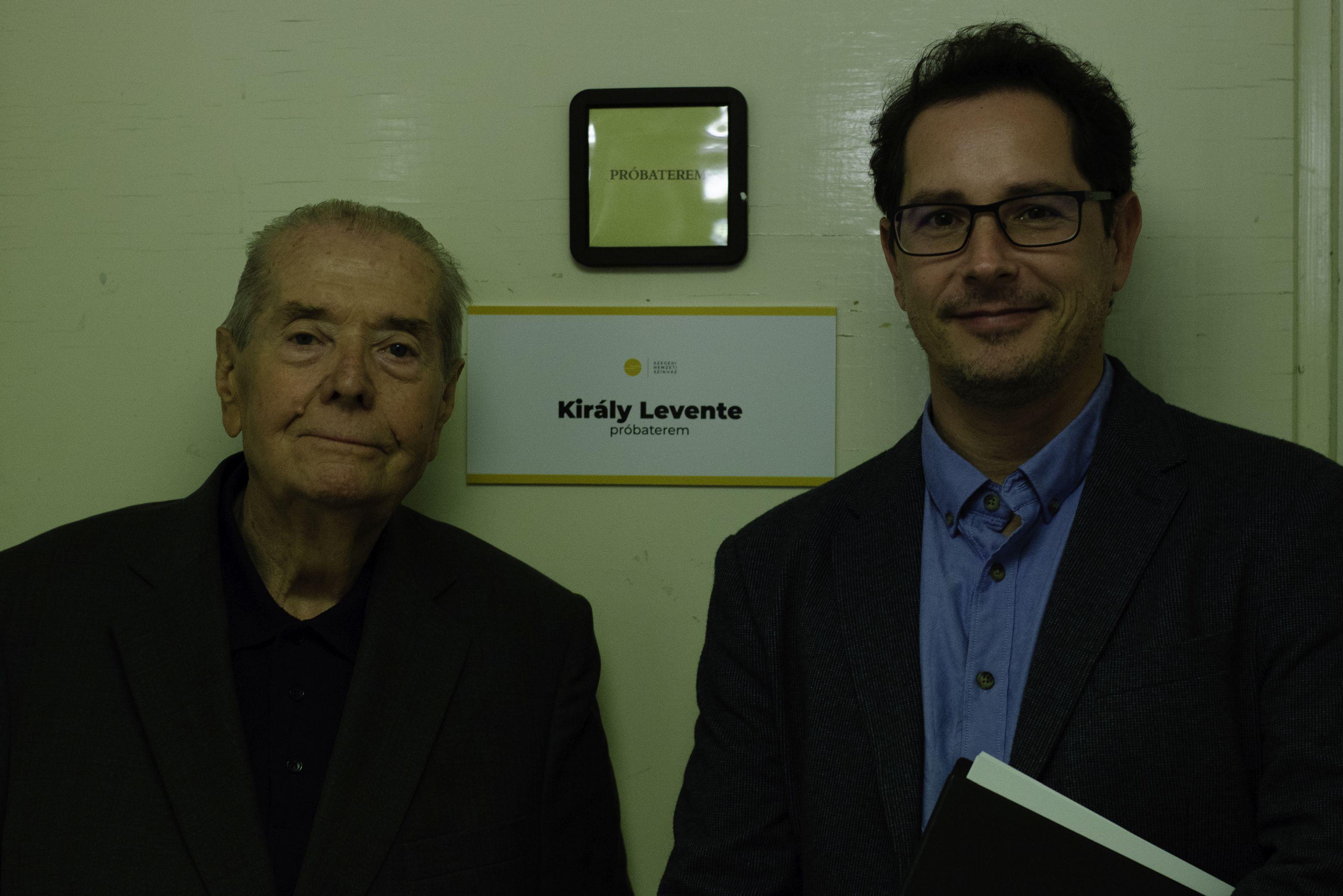 Öt legendáról neveztek el próbatermeket a Szegedi Nemzeti Színházban hír képe Öt legendáról neveztek el próbatermeket a Szegedi Nemzeti Színházban hír képe