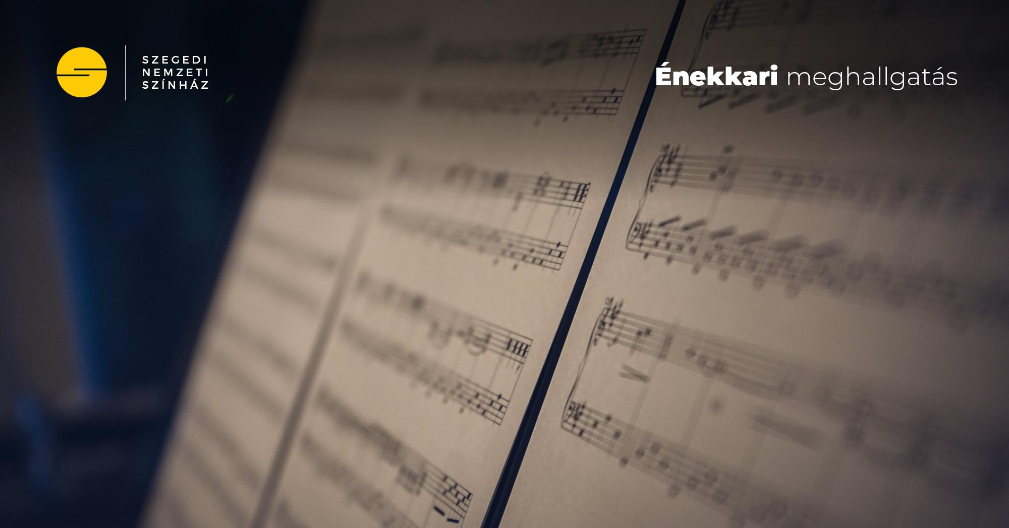 Próbaéneklés énekkari énekművész státuszra hír képe Próbaéneklés énekkari énekművész státuszra hír képe