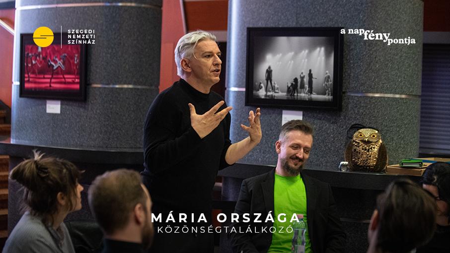 Székely Csaba: Mária Országa - közönségtalálkozó hír képe Székely Csaba: Mária Országa - közönségtalálkozó hír képe