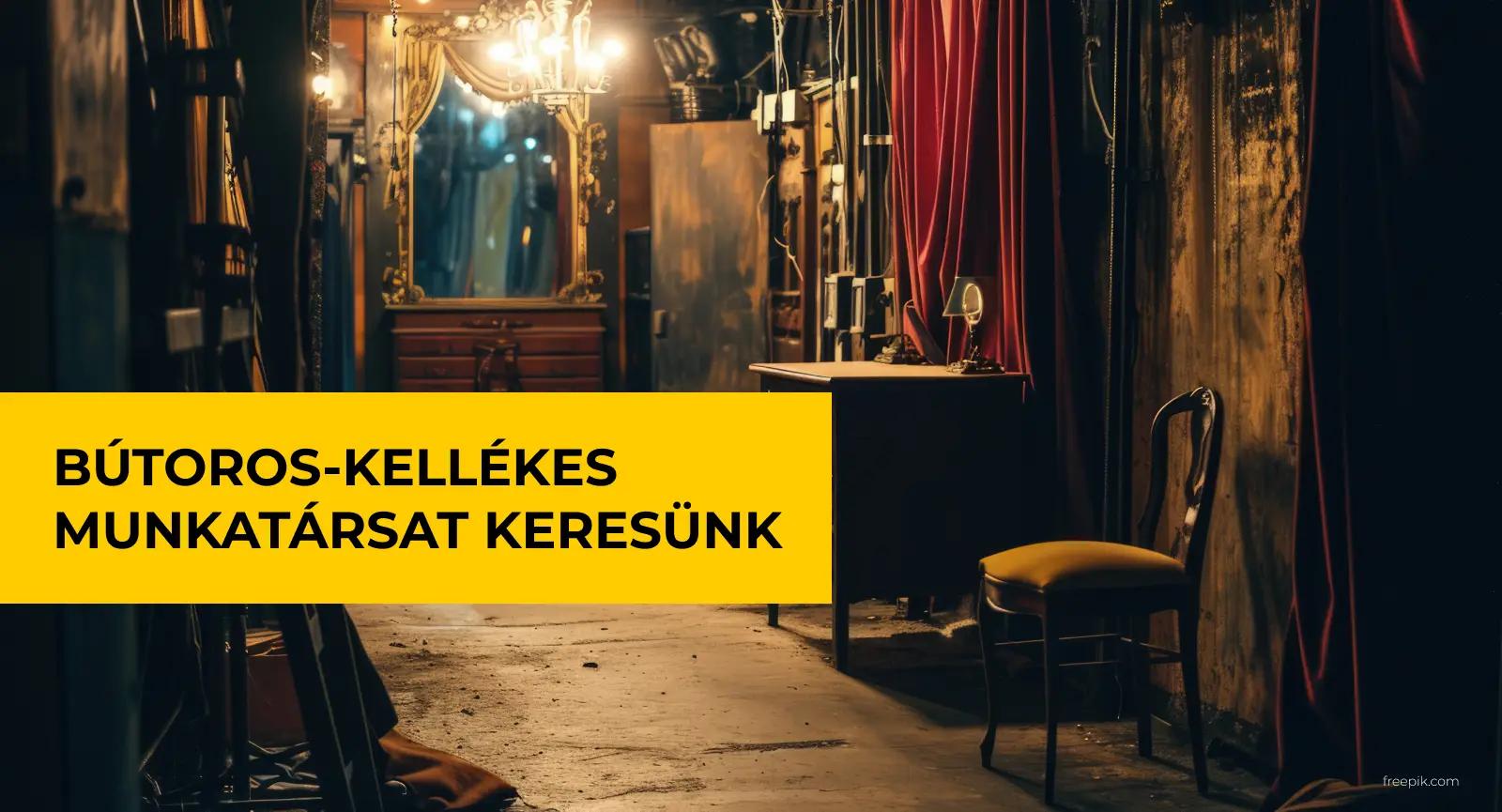 Bútoros-kellékes munkatársat keresünk hír képe Bútoros-kellékes munkatársat keresünk hír képe