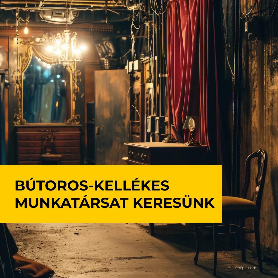 Bútoros-kellékes munkatársat keresünk hír képe Bútoros-kellékes munkatársat keresünk hír képe