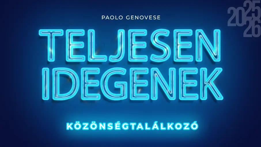 Teljesen idegenek – közönségtalálkozó hír képe Teljesen idegenek – közönségtalálkozó hír képe