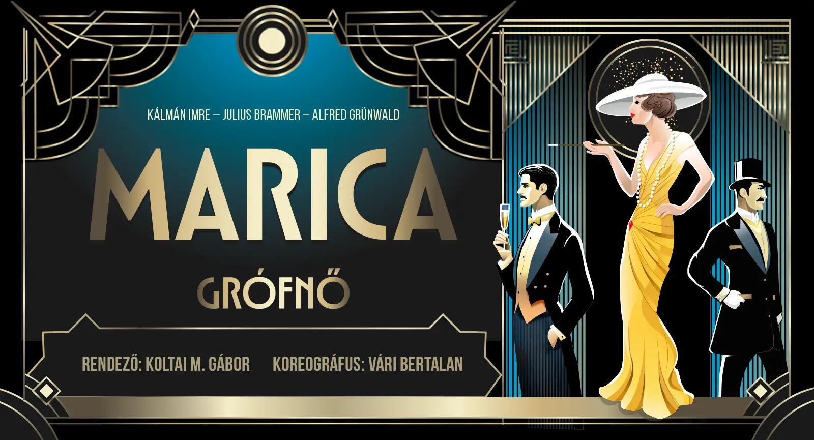 Új időpontban – Marica grófnő hír képe Új időpontban – Marica grófnő hír képe