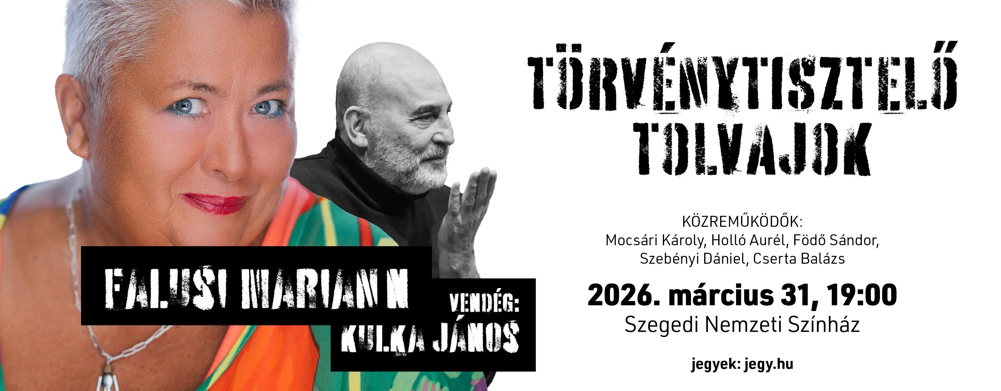 Falusi Mariann: Törvénytisztelő tolvajok program képe Falusi Mariann: Törvénytisztelő tolvajok program képe